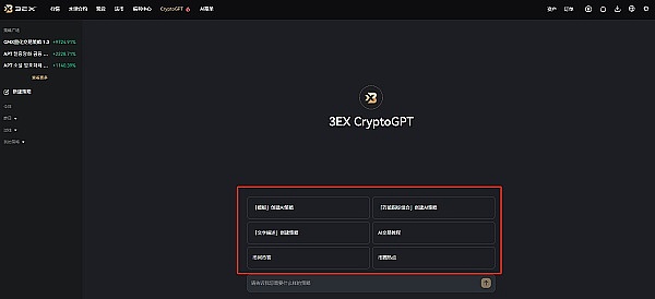 用3EX CryptoGPT带单 AI助你轻松开启“躺赚”之路